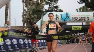 Juan Vidal y Lydia Arseguet ganan la segunda prueba del Circuit Solidari El Corte Inglés Parc Natural de l'Albufera