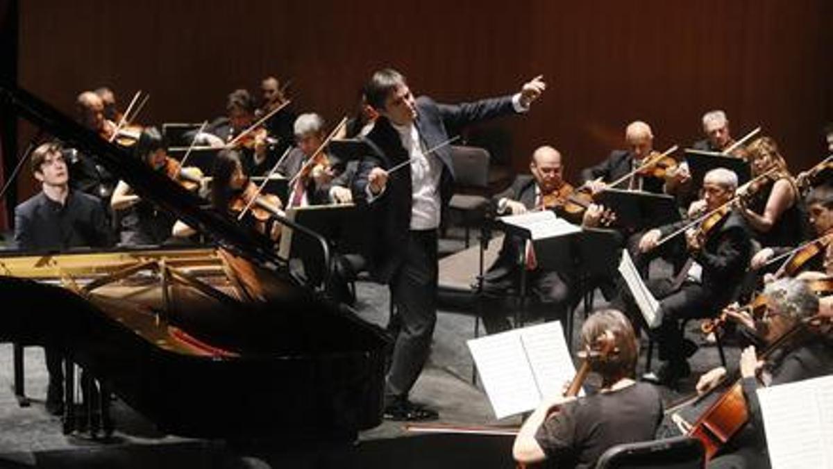 La Orquesta de Córdoba, durante una de sus recientes actuaciones.