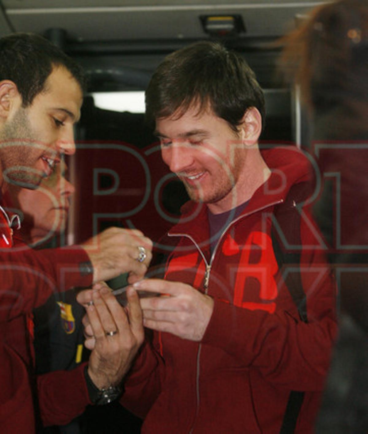 El viaje del Barça a Madrid, en imágenes