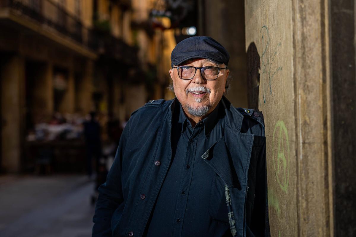 Juan Domingo de la Cruz, en la calle Tallers de Barcelona.