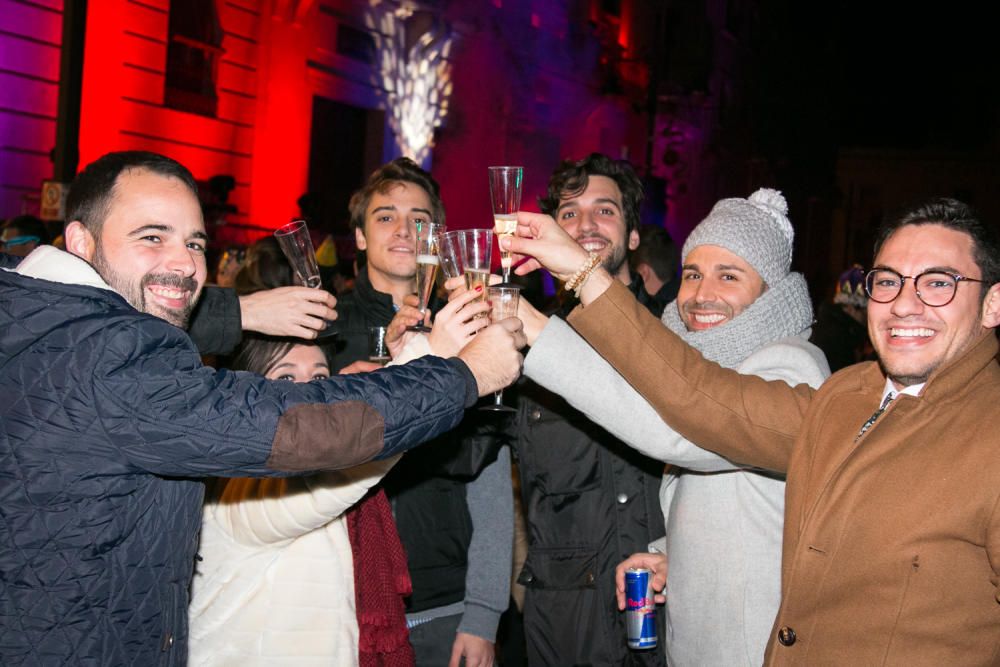 Fiesta para despedir el año en Alcoy