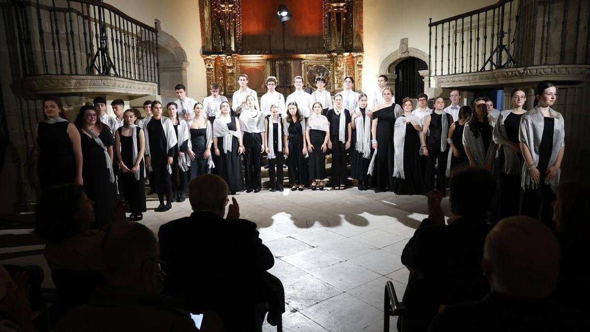 Un concierto reciente del León de Oro.