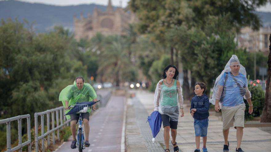 La humedad y el calor acumulado provocarán que las lluvias sean más fuertes en Mallorca