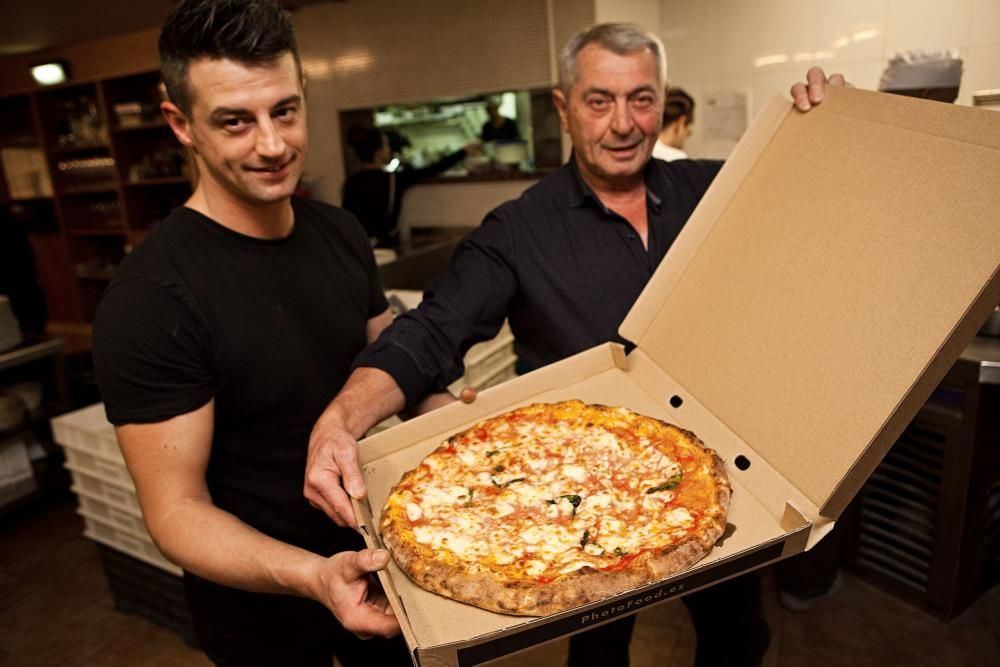 Así se hace una buena pizza italiana en Asturias