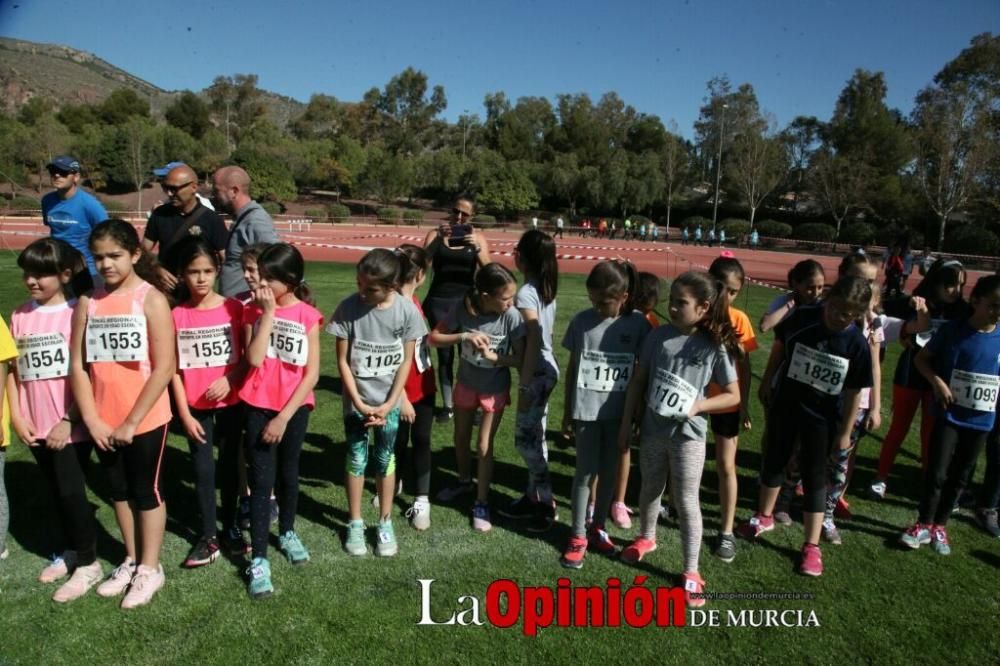 Final Cross Escolar de Lorca: Benjamin femenino