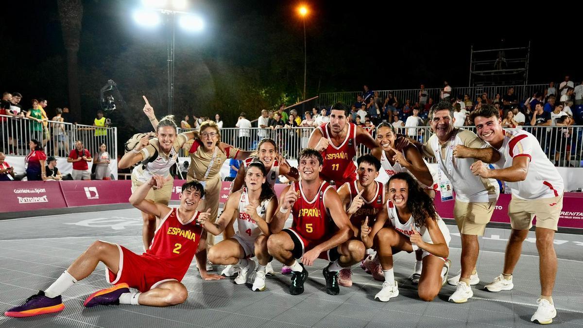 El baloncesto 3x3 protagonizó una jornada perfecta con un histórico doblete de oro.