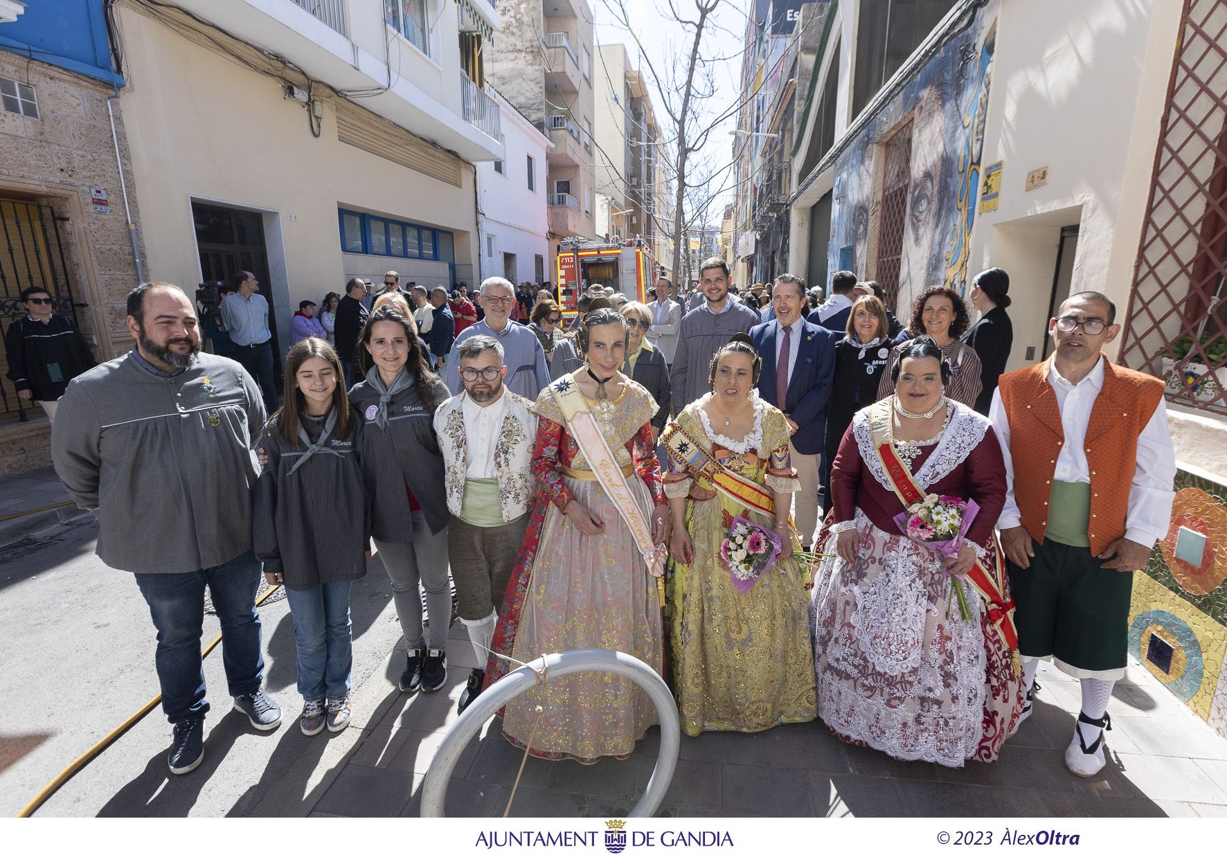 Globotà y cremà de Espurna y premios a las fallas escolares de Gandia