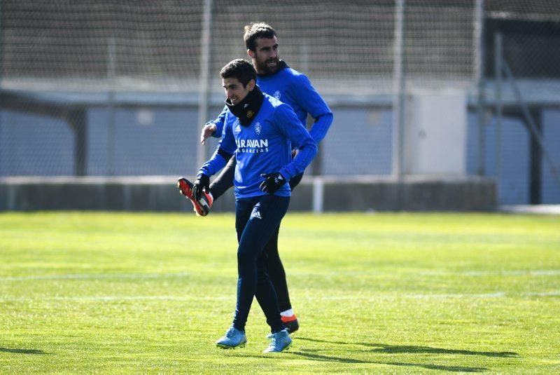 Entrenamiento del Real Zaragoza 24/2/2018