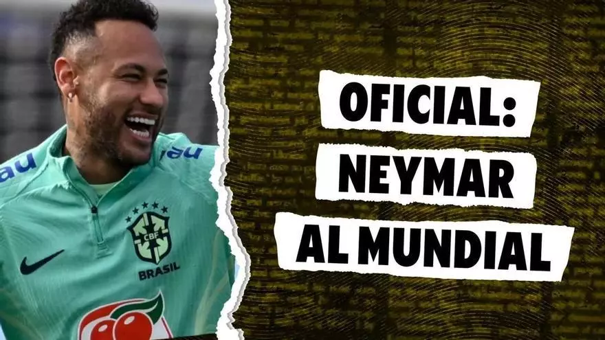 Neymar irá al Mundial