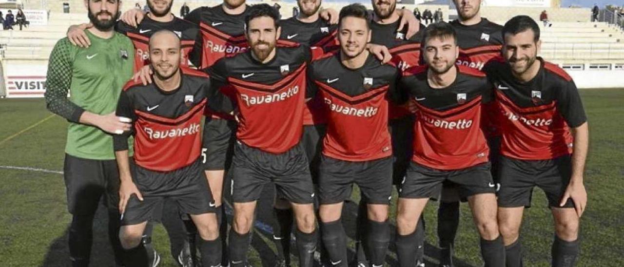 Formación del Inter Manacor que este sábado ganó al Pollença i Port.