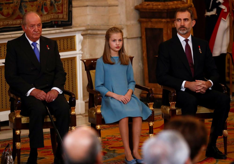 La Princesa Leonor recibe el Toisón de Oro