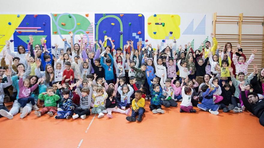 Un centenar de pequeños cullerdenses, de campamento