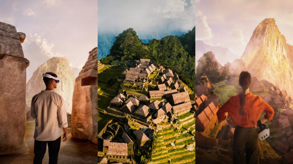 Una de las experiencias inmersivas de Fever Immersive Center, el espacio madrileño que permite caminar por Machu Picchu.