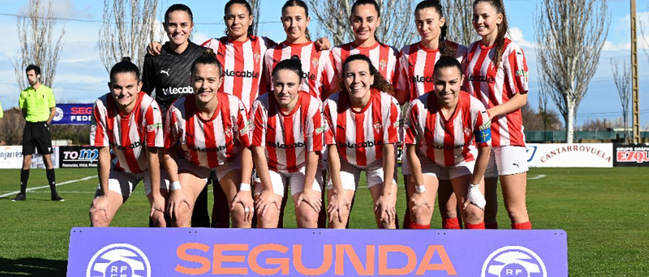 Formación, del Sporting Femenino / FUTBOL