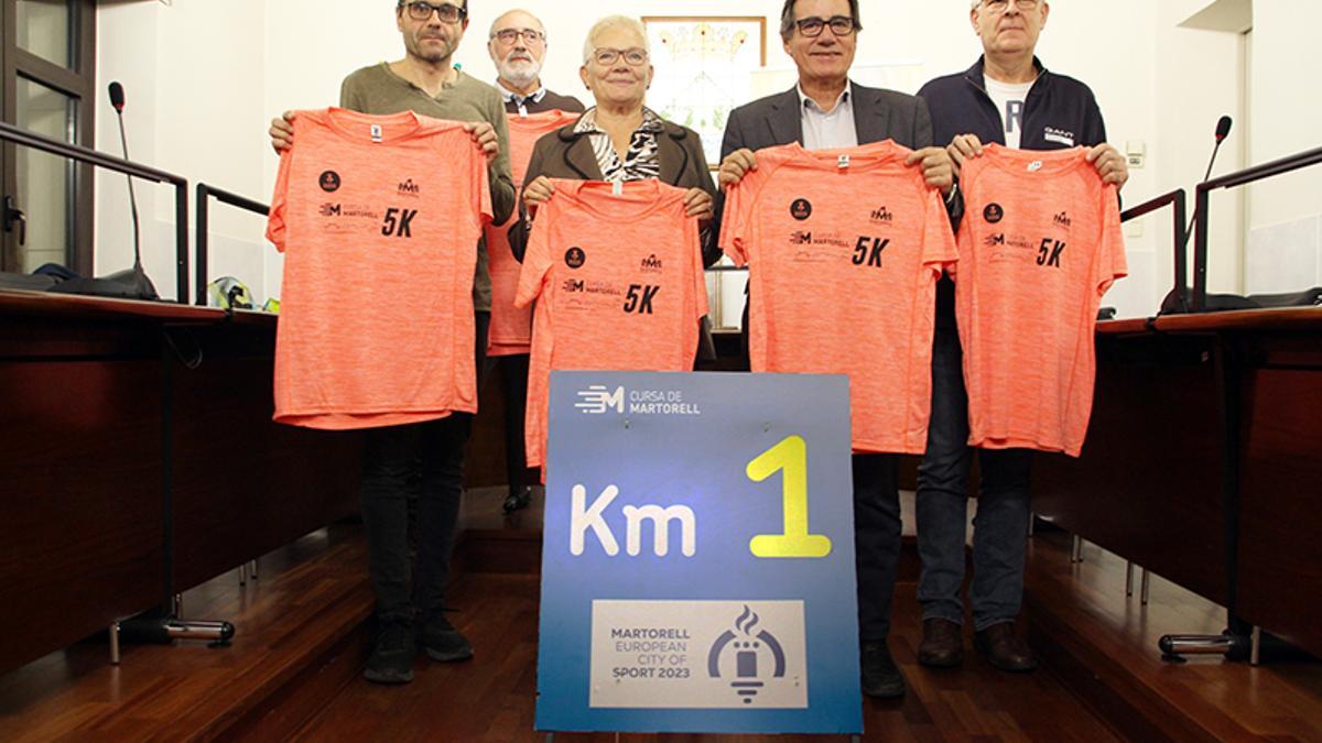 Presentación oficial de la 23ª Carrera de los Cinco Kilómetros de Martorell