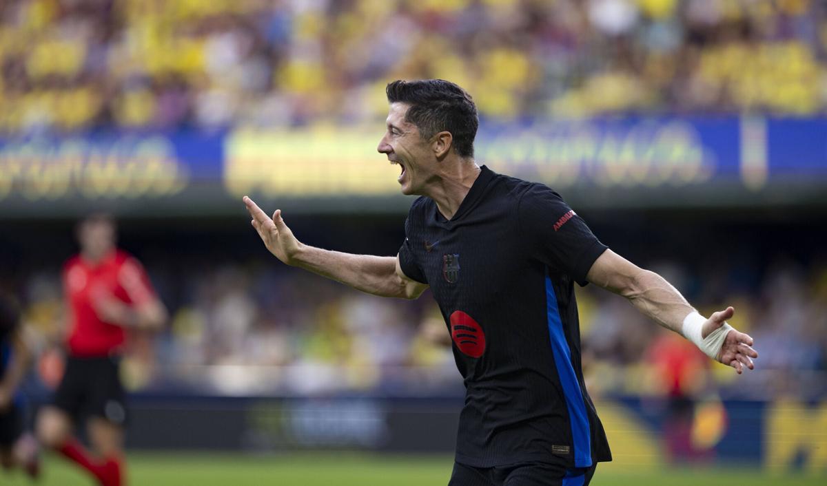 Lewandowski está en un gran momento