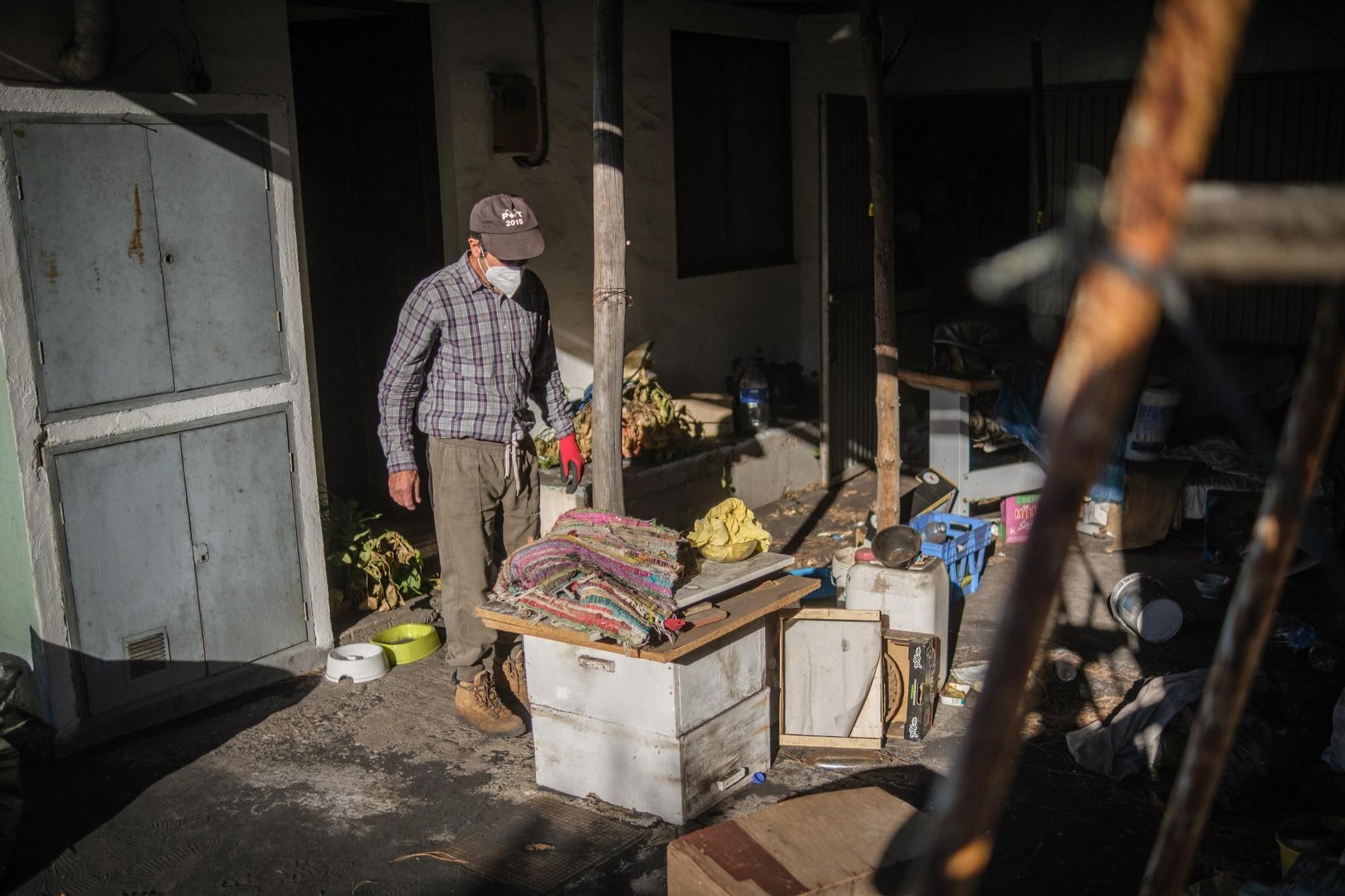 Regreso a sus hogares de afectados del volcán de La Palma