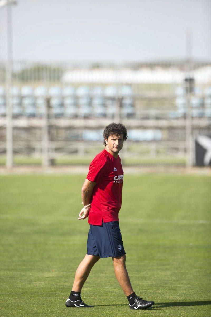 Primer entrenamiento del Real Zaragoza