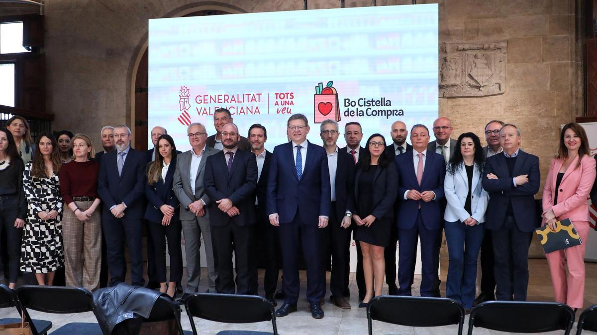Presentación del bono para la cesta de la compra.