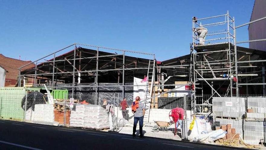 Obras en la villa romana de Camarzana de Tera.