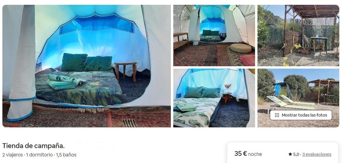 Tienda de campaña Boho Cabin