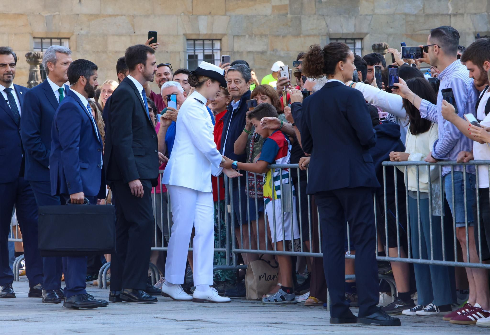 La princesa Leonor recibe la Medalla de Galicia