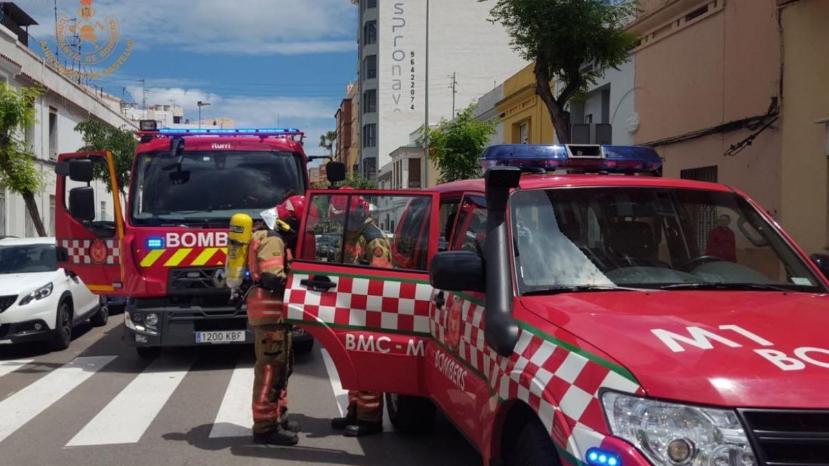 Dos incendios en pocos minutos en viviendas de Castelló