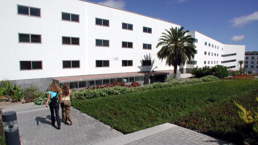 Área de Ciencias Jurídicas y Empresariales en el Campus de Tafira de la ULPGC.