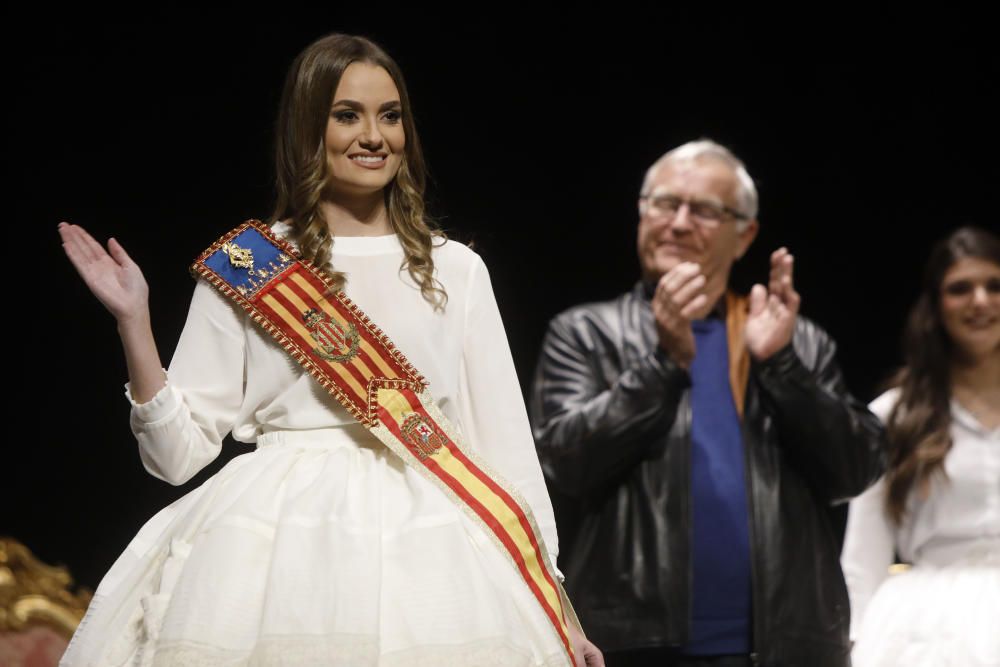 Ensayo de la exaltación de la fallera mayor de València 2020