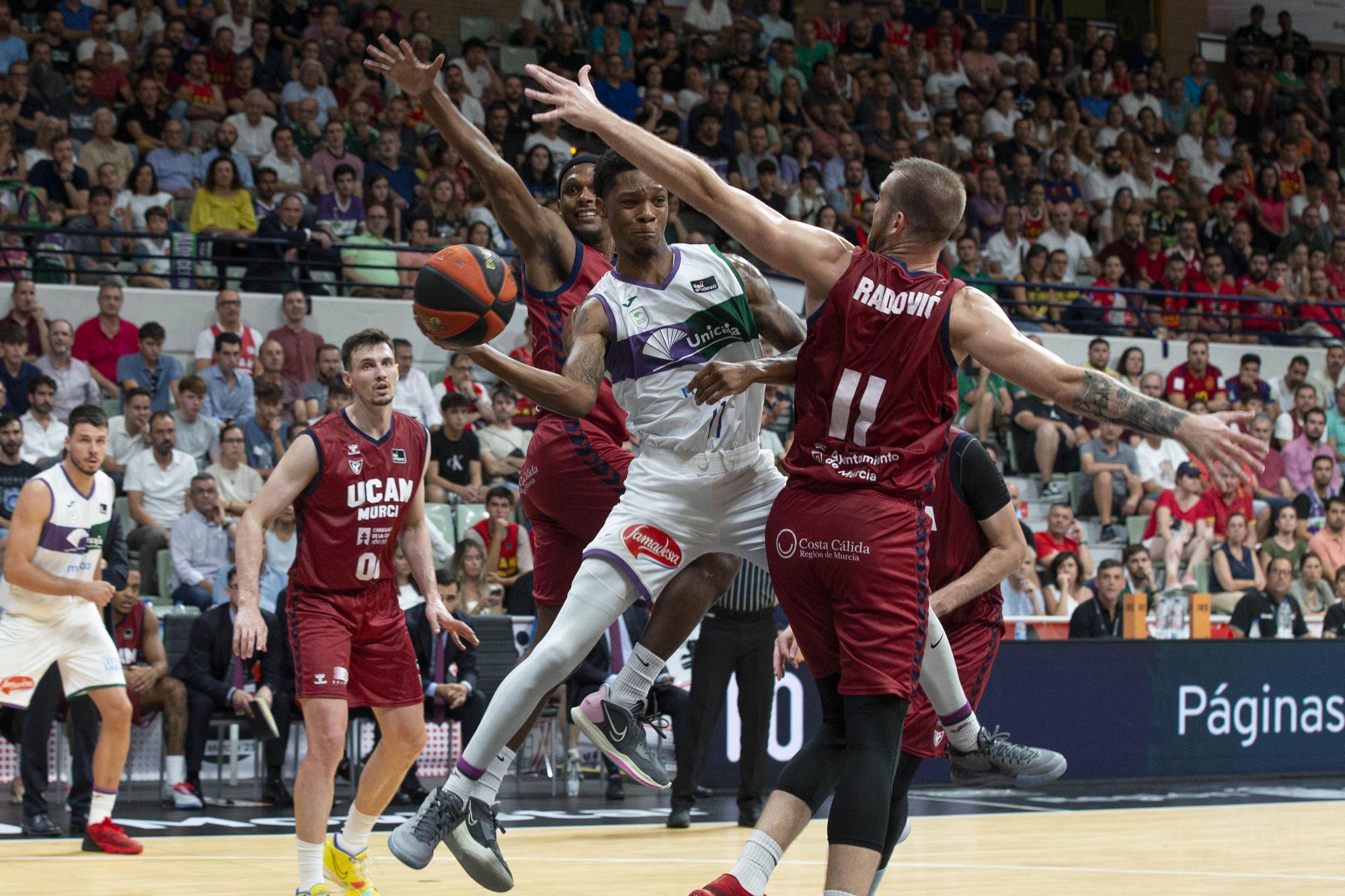 El Unicaja, rival del Real Madrid en la final tras tumbar al UCAM Murcia