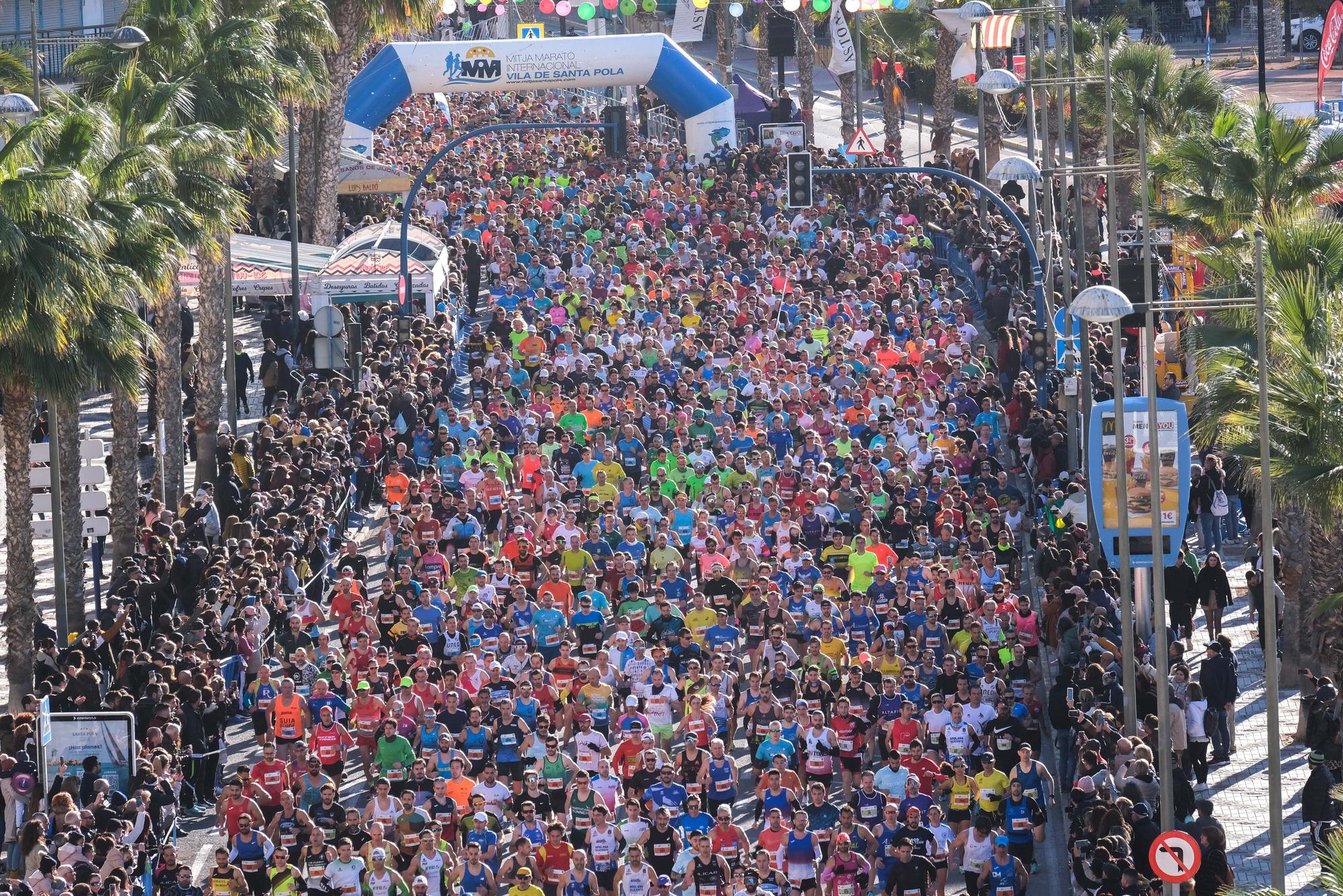 Así ha sido la 31 edición de la Mitja Marató de Santa Pola