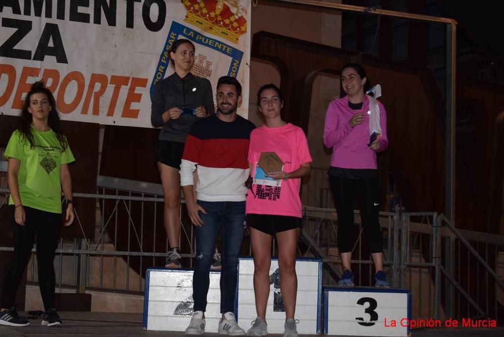 Podios IV Carrera Popular Puentes de Cieza