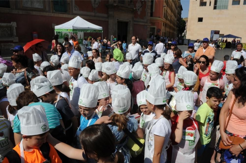 Más de 250 niños participan en el HuertaChef