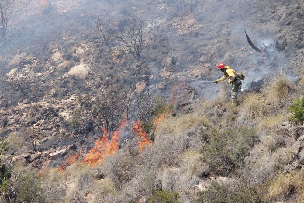 Incendio en Portman