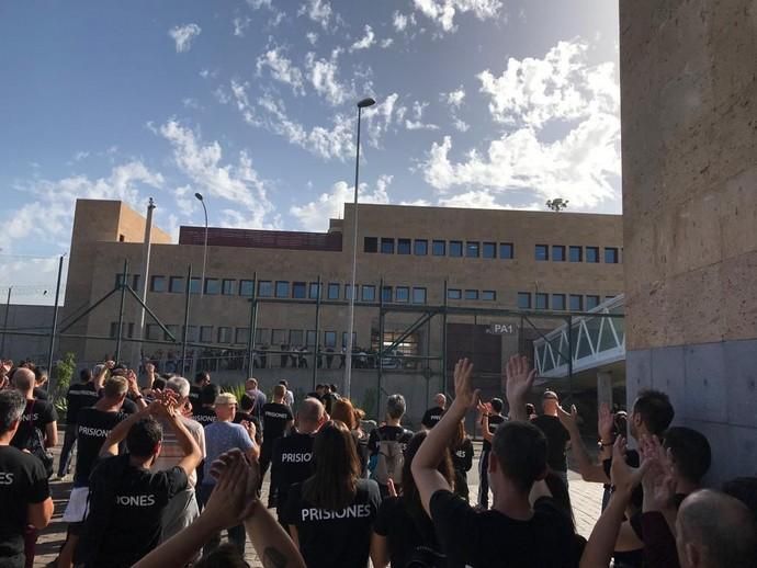 Huelga de los funcionarios de prisiones en Las Palmas II