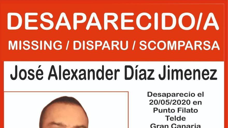 José Alexander Díaz, de 44 años, fue visto por última vez en el municipio de Telde