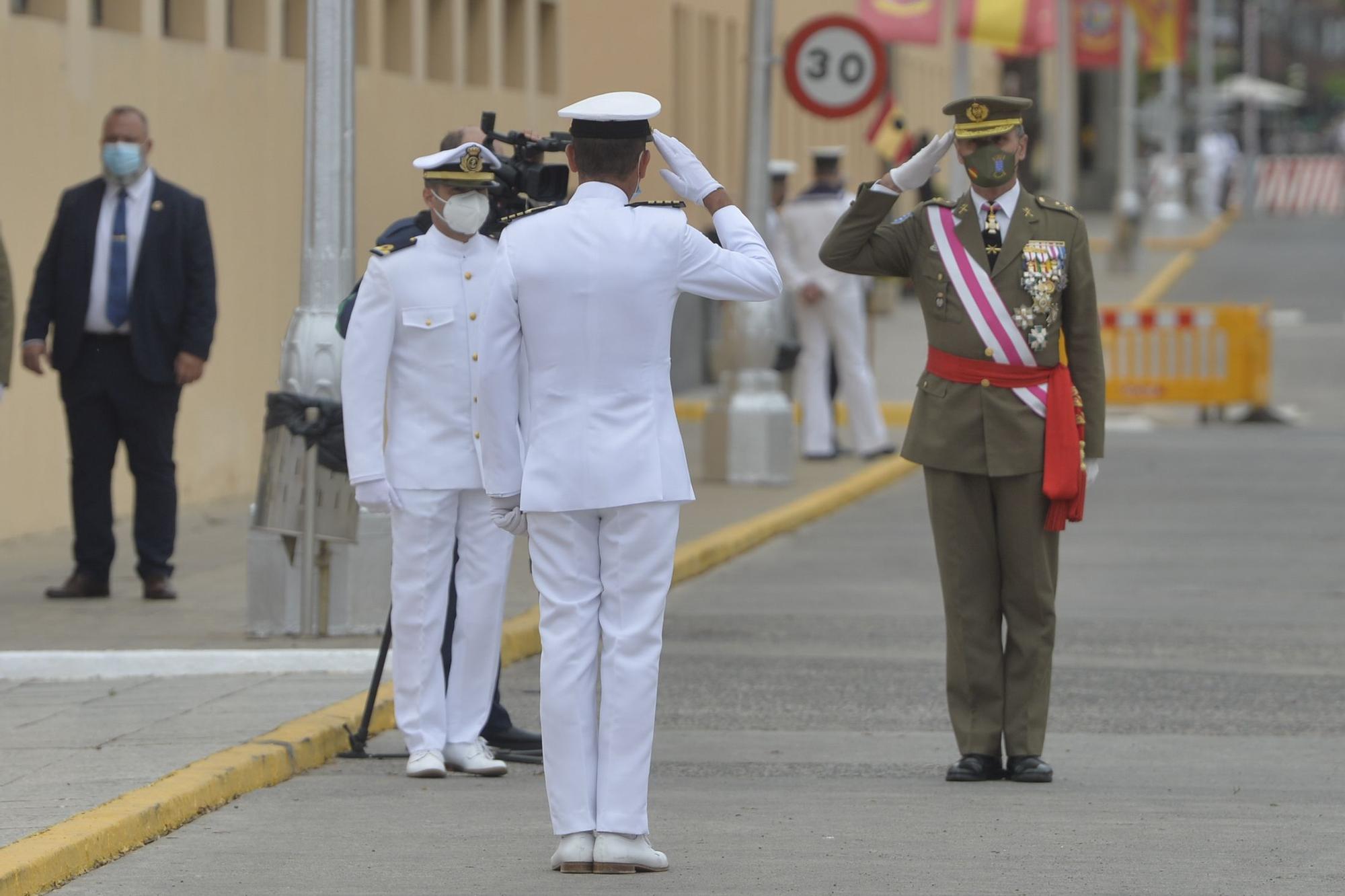 La Armada celebra la festividad del Carmen en Las Palmas de Gran Canaria (16/07/2021)