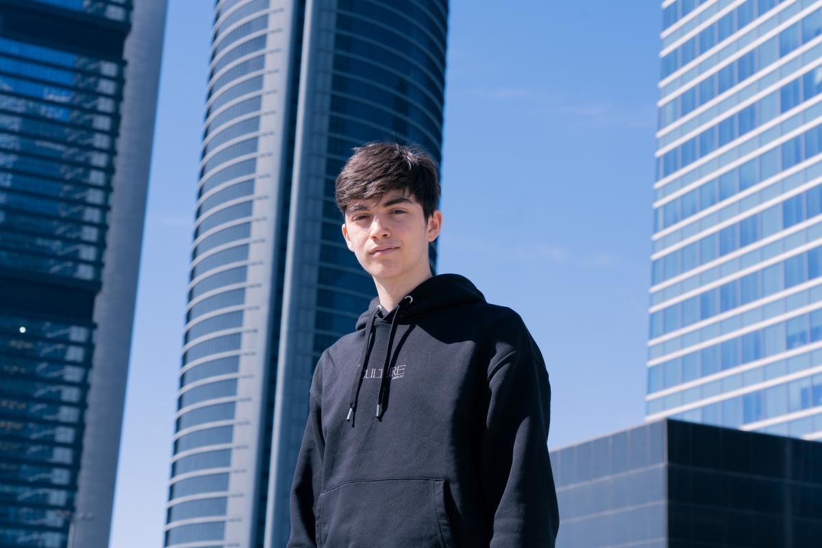 El joven empresario grancanario Anas Andaloussi.