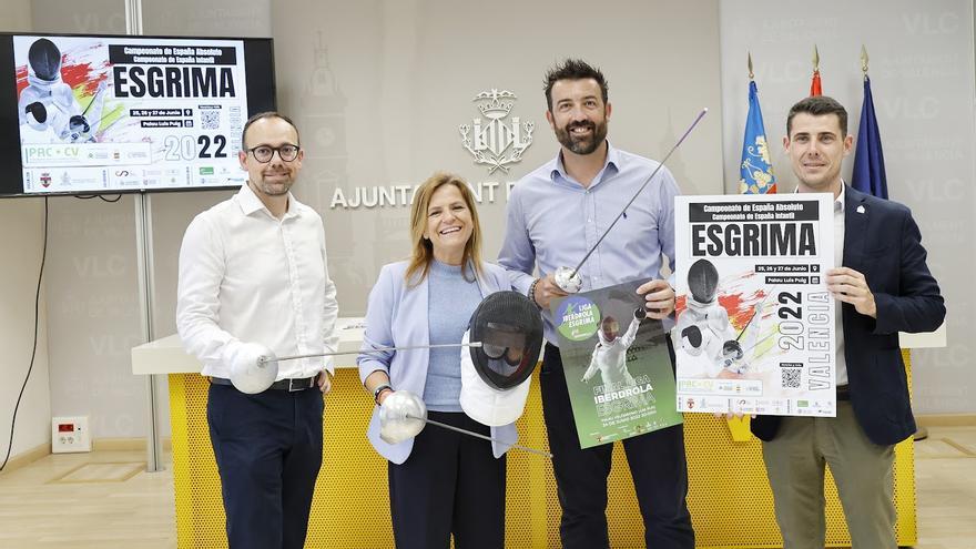 València acoge el Campeonato de España de Esgrima Absoluto e Infantil