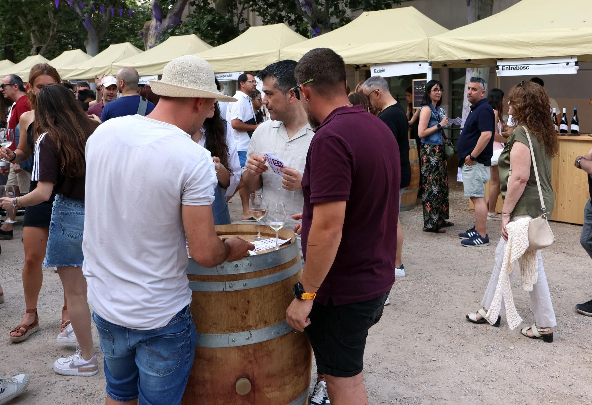 Fira ViBa de Manresa, al pati del Casino