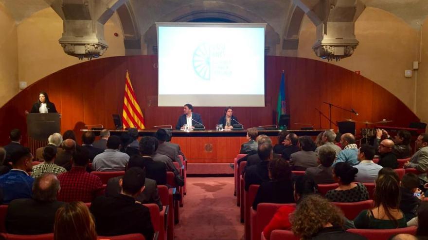 L&#039;acte inaugural al Palau de la Generalitat.