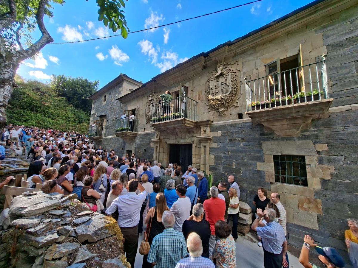En imágenes: así es la espectacular transformación del palacio de Mon, en San Martín de Oscos