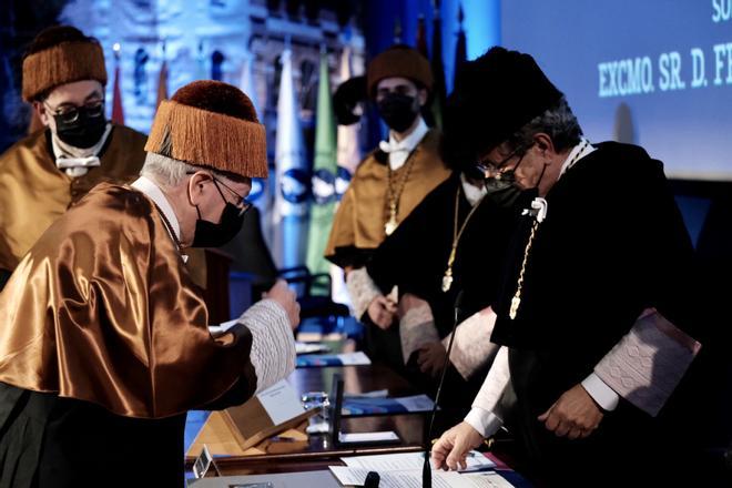 Felipe Romera, nuevo doctor honoris causa de la Universidad de Málaga