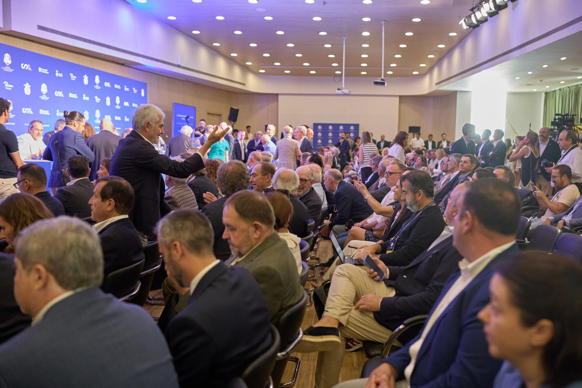 Les imatges de la presentació de la Ryder Cup 2031 a l'Hotel Camiral