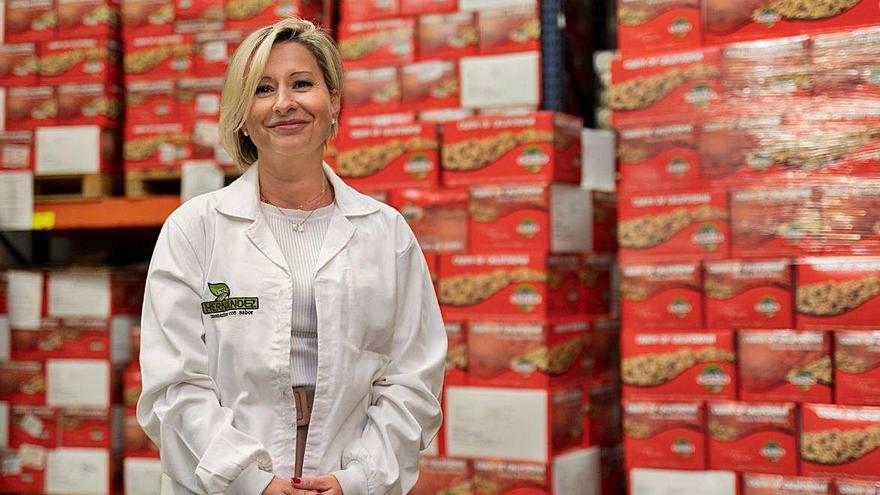 María José Rosique, directora de compras de Frutos Secos Hernández.