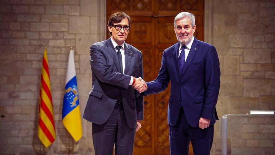 Illa estrecha lazos con el presidente de Canarias en materia de vivienda, inmigración y turismo