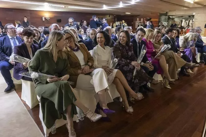 Acto institucional por el 8-M celebrado en la Asamblea de Extremadura