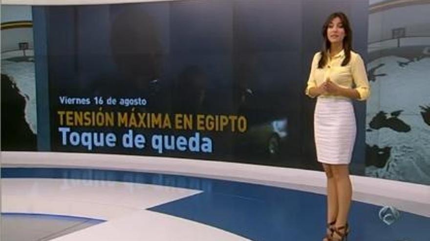 Los informativos de Antena 3, con el &quot;plasma wall&quot; al fondo, el sistema que adoptará Canal 9.