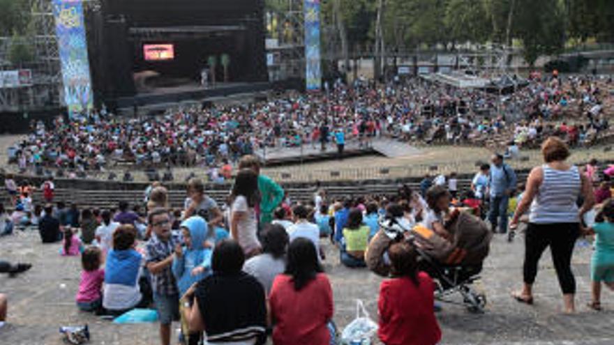 Vista de uno de los conciertos de Castrelos // A. Irago