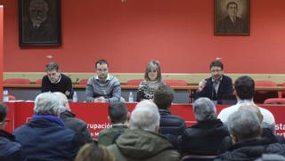 El PSOE defiende los presupuestos regionales en San Martín